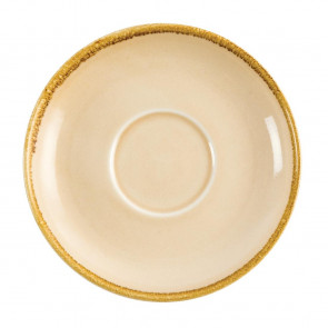 Olympia Kiln Cappuccino Saucer Sandstone 160mm