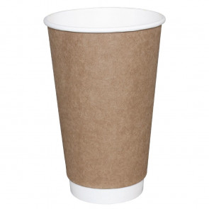 Fiesta Takeaway Coffee Cups Double Wall Kraft 340ml x500