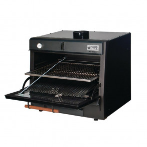 Pira 50 Lux Charcoal Oven Black