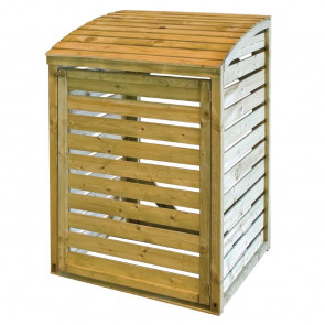 Rowlinson Wooden Single Bin Store