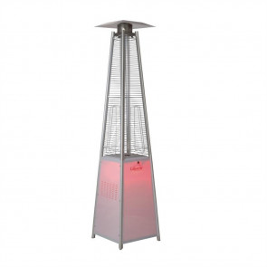 Tahiti LED Flame Stainless Steel 13kW Heater