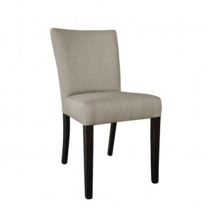 Bolero Contemporary Dining Chair Natural Hessian (Pack of 2)