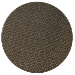 Werzalit Round Table Top Rattan Mocca 700mm