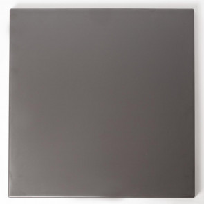 Werzalit Square Table Top Dark Grey 600mm