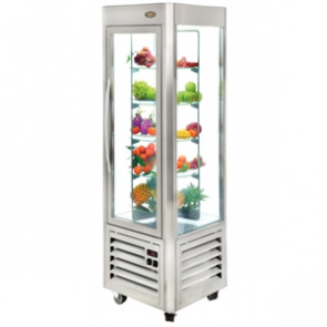 Roller Grill Revolving Display Fridge 360 Ltr