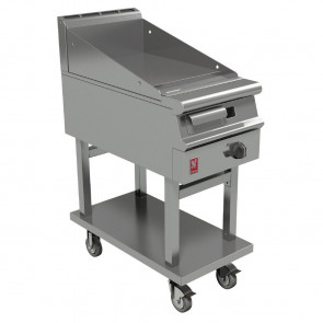 Falcon Dominator Plus 400mm Wide Smooth Griddle on Mobile Stand Natural Gas G3441