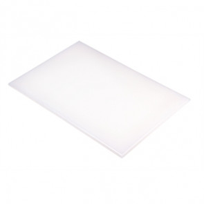 Hygiplas Large High Density White Chopping Board