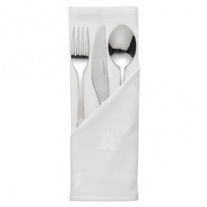 Ivy Leaf White Napkin