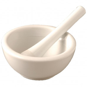 Vogue Porcelain Pestle and Mortar