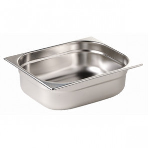 Vogue Stainless Steel 2/3 Gastronorm Pan 65mm