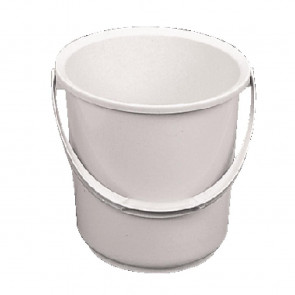 Jantex Plastic Bucket White 10Ltr