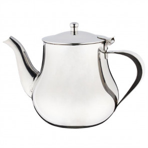Olympia Arabian Tea Pot Stainless Steel 35oz