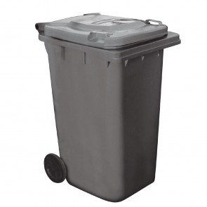 Wheelie Bin Dark Grey 240Ltr