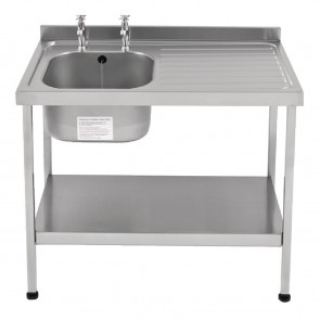 Franke Sissons Self Assembly Stainless Steel Sink Left Hand Bowl 1000x600mm