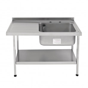 Franke Sissons Self Assembly Stainless Steel Sink Right Hand Bowl 1500x650mm
