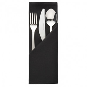 Palmar Polyester Black Napkin