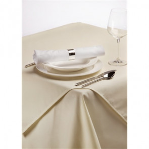 Palmar Polyester Ivory Slipcloth