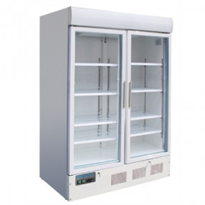 Polar Display Freezer with Light Box 920Ltr