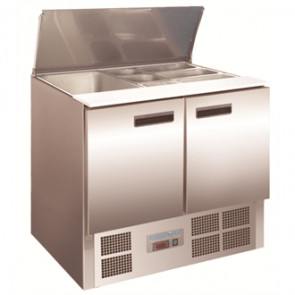 Polar Refrigerated Saladette Counter 240 Ltr