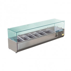 Polar Refrigerated Servery Topper 6 GN