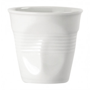 Revol Froisses White Espresso Tumblers 80ml