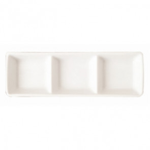 Royal Porcelain Classic Kana 3 Comp Sauce Dishes