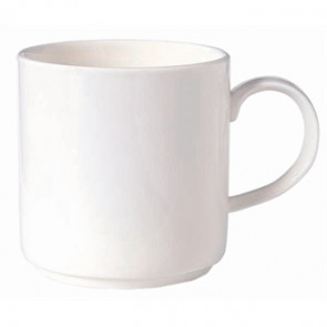 Royal Porcelain Classic White China Mugs 330ml