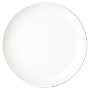 Royal Porcelain Classic White Narrow Rim Plates 240mm