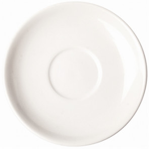 Royal Porcelain Classic White Tea Cup Saucers 150mm