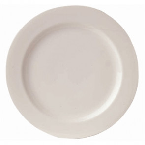 Royal Porcelain Classic White Wide Rim Plates 240mm