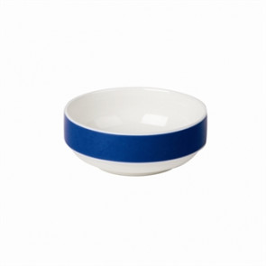 Royal Porcelain Maxadura Edge Blue Band Stackable Bowls