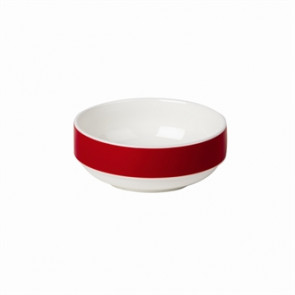 Royal Porcelain Maxadura Edge Red Band Stackable Bowls