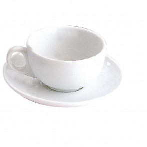 Olympia Cappuccino Cup and Saucer Set 285ml
