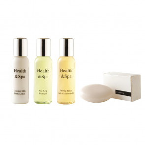Health and Spa Toiletries Welcome Pack