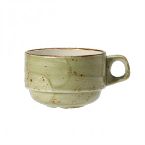 Steelite Craft Green Slimline Stacking Cups 200ml