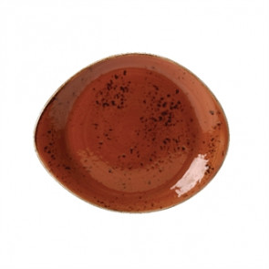 Steelite Craft Terracotta Freestyle Plates 255mm