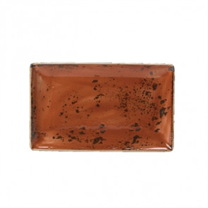Steelite Craft Terracotta Rectangular Platters 270 x 167.5mm