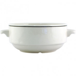 Steelite Empire Black Line Soup Cup