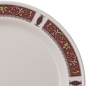 Steelite Empire Marina Red Crescent Salad Plate