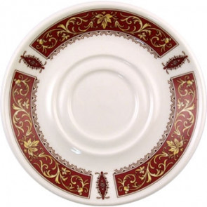 Steelite Empire Marina Red Saucers 152.5mm