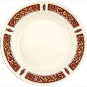 Steelite Empire Marina Red Soup Plate