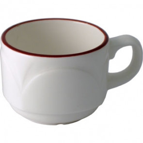 Steelite Manhattan Bordeaux Stacking Cup