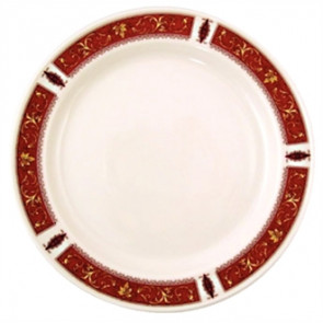 Steelite Marina Red Slimline Plate