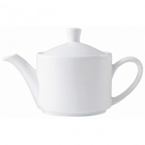 Steelite Monaco White Vogue Teapot Lids for 412.5ml Teapots