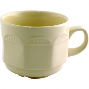 Steelite Monte Carlo Ivory Stacking Tea Cups 200ml