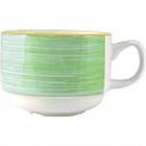 Steelite Rio Green Slimline Stacking Cups 200ml