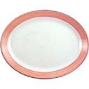 Steelite Rio Pink Oval Coupe Dishes 202.5mm
