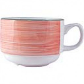 Steelite Rio Pink Slimline Stacking Cups 200ml