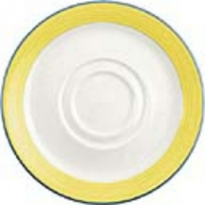 Steelite Rio Yellow Saucers 165mm