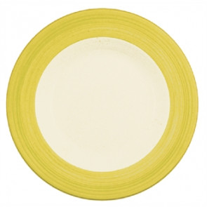 Steelite Rio Yellow Slimline Plates 157mm